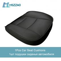 Ultra-Luxus-Autositzschutz, Einzelsitz ohne Rückenlehne, PU-Autositzbezug aus Senior-Leder für die meisten Limousinen mit vier Türen und SUVs