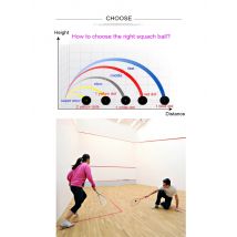 Natural Black Rubber Squash Ball Blue Dot Squash Balls Training Speed Sport Beginner Bola Squash Balls Points Blue Squash Ball
