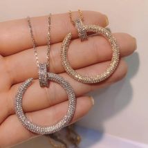 HIBRIDE Top Qualität AAAA CZ Brilliant Runde Form Weibliche Anhänger Halskette Für Frauen Party Zubehör colgante botella P54