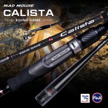 MADMOUSE Japan Volle Fuji K guide Egi Stange Tintenfisch Locken Stange Spinning Rod Calista 83ML/86M Tintenfisch größe #1,8-4 shore egi slatwater