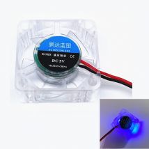 LED DC 5V 12V 24V 3010 30MM 30x30x10MM 3D-Druckerlüfter Blaue LED 3cm Lüfter mit 2-poligem USB