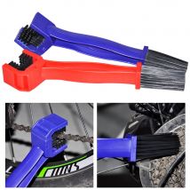 Motorcycle Chain Cleaner Plastic Bike Bicycle Moto Brush Cycling Clean Chain Cleaner Outdoor Scrubber Tool for Road MTB