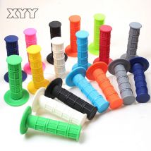Full Waffle Grips Handlebar Handle Bar Rubber Grips For MX Motocross Jet Ski PWC Off Road ATV ATC Moped Dirt Pit Bike