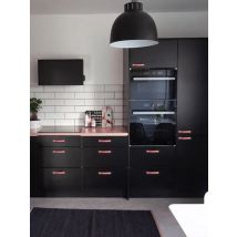 Furniture hardware aluminum  Rose Gold handles kitchen cabinet handles pull handle 96mm-160mm