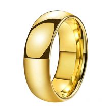 8mm 6mm Tungsten Wedding Rings for Men Women Engagement Band Classic Jewelry Domed High Polished Shiny Comfort Fit