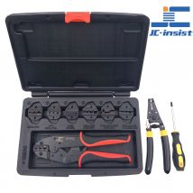Replaceable Jaws Multifunctional Crimping Tool Kit Tubular terminal, pre-insulated terminal, non-insulated terminal