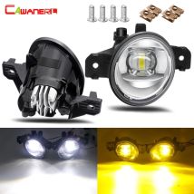 Rechts + Links Nebel Licht Montage 30W 8000LM Auto LED Nebel Lampe DRL 12V Für Renault Clio Laguna vel Satis Modus Master Symbol Thalia