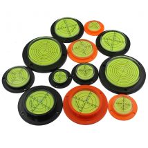 HACCURY Scope Bubble Level Precision Bubble z otworami montażowymi Bubble Level Bubble Kolor zielony