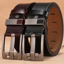 Lange Große Plus Größe 130 140 150 160 cm Vintage Legierung Pin Schnalle Männer Gürtel Hohe Qualität Kuh Echtes Leder Luxus strap Männlich Gürtel