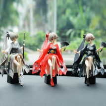 PVC Anime Schönheit Puppe Modell Spielzeug Auto Dekoration ACG Cartoon Auto Interior Center Konsole Auto Ornamente Auto Zubehör Geschenk