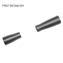 Pro Bomesh 1Set 9,9g Carbon Fiber Hinten Grip Split Grip Set DIY Angelrute Gebäude Komponente Reparatur Stange pol