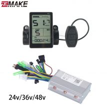 Regolatore del motore senza spazzola della bici elettrica 24v/36v/48v 350W 500w con Display LCD parti elettriche della e-bike del motorino della bicicletta