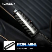 AMBERMILE Kohlefaser für Mini Cooper R55 Clubman R56 R57 R58 R59 R50 R53 Zubehör Innen Auto