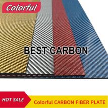 Freies verschiffen bunte 400mm x 500mm x 1mm zu 6mm dicke Carbon Faser Platte, cf platte, carbon