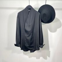 Owen Seak Männer Casual Shirts Gothic Stil männer Kleidung Frühjahr Männlichen High Street Herbst