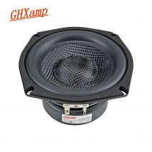1pc ghxamp 5,25 inch 133mm quadratischer Glasfaser-Subwoofer-Lautsprecher Heimkino-PC Car-Audio-Upgrade Hochleistungs-Hifi-Sound 4Ohm