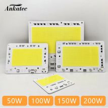 Taschenlampe projektor, LED COB CHIP 50w 100w 150w AC220V 110V licht modul, licht projektor, SMART IC stadt, Kühles weiß warm weiß