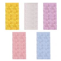 Shimmer Wall Backdrop 2m Length Square Glitter Curtain Metallic Curtain Party Decoration Birthday Party Decorations Sequin Wall