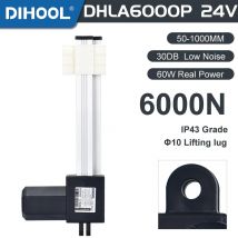 DC24V 6000N Elektrische Linear Antrieb Flach Push Hubbewegung Motor Controller Stick 50mm Zu 1000mm