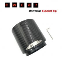 Schwarz Chrom und Carbon Faser Schalldämpfer Spitze Fit für Mini Cooper Auspuff Spitze R55 R56 R57 R58 R59 R60 R61 f54 F55 F56 F57 F60
