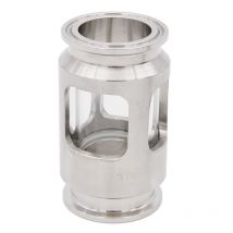 1.5"TC Compact Sight Glass 50.5mm 1.35"ID 3.5"OAL Stainless Steel 316/304 Sanitary Sight Glass Tri Clover Type Homebrew Hardware
