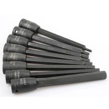 1pcs150mm Länge CR-mo 1/2 Zoll Antrieb Steckdosen H4-H12 Sechskant-schraubendreher Bit set Hand Werkzeuge schlag Buchse Joint Sechseckigen bits
