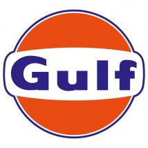 Gulf Vintage Style Vinyl Sticker Car Truck Decal Gasolin Petroleum Racing Gas Waterproof Decor Scratch-Proof Decals PVC13x12cm