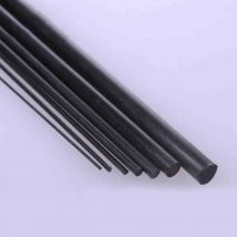 5 stücke Durchmesser 1mm/1,5mm/2mm/2,5mm/3mm/4mm /5mm/6mm/8mm Carbon Fiber Feste Stange Runde Bar Welle für RC Flugzeug Modell 200mm Länge