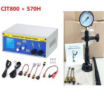 Probador de inyector de riel común diésel multifunción CIT800, probador de inyector piezoeléctrico + inyector S70H, validador de hierro, nuevo