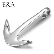 Ankerverschluss aus Edelstahl, 5 mm Loch, Spiegelpolieren für DIY-Armbandteile, Verbinder, Schmuckherstellung, Zubehör