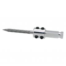 1pc Vhm Cutter Rotary Grate 6mm Schaft mit Adapter Carbon Stahl Bohrer Pneumatische Bohrer BitTire Reparatur patch Werkzeug