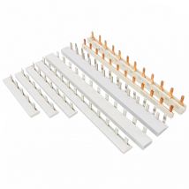 Barra collettrice in rame per scatola di distribuzione Interruttore automatico PIN MCB GV2 connettore barra collettrice connessione interruttore pettinatura gangbei