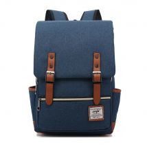 2026 New Custom Fashion Retro Laptop Backpack Nylon Travel Bag Female Outdoor Backpack Casual Male Canvas Bag Youth School Bag
