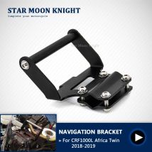 Moto Supporto Del Basamento Del Telefono Del Telefono Mobile Piastra di Navigazione GPS Staffa Per Honda Africa Twin CRF1000L 2018-2019 CRF 1000 L