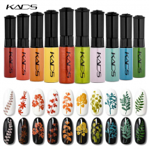 KADS Nail Stamping Polish 7ml Nail Art Printing Oil For Nail Stamp Plate 47 Colors Gold Silver Black