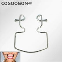 Volle Mund Retractor Dental Retractor Mund Knebel Mundpflege Mund Opener Edelstahl Dental Zähne Bleaching Werkzeug Mittlere Größe