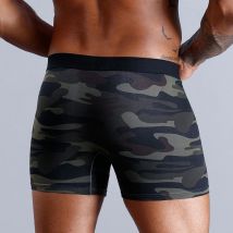 Camouflage Boxer Männer Unterwäsche Männer Boxer Shorts Boxershorts Männer Unterwäsche Boxer Sexy Baumwolle Unterhose Stamm Plus