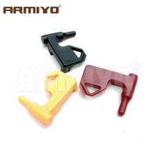 Armiyo 9mm 22lr .223 .308 Cal Chamber Safety Flag Includes Built-in Flat Tool Sliding Picatinny Rail Adapter Hunting Accessories