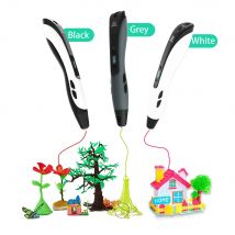 GEEETECH TG21 3D Pen & 1.75mm PLA filament 20 colors*10m, child Drawing Pencil for kids Creative Toys, Easy Operation Safety