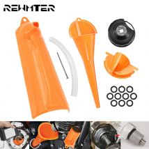 Motorrad-Ölfiltertrichter 1105, Dichtung, O-Ring-Ende, Ölfilterschlüssel, Primärgehäuse, Öleinfülltrichter für Harley Touring Sportster