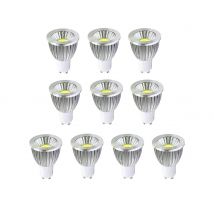 10pcs/lot Spotlight Bulb GU10 6W/9W/12W Dimmable Led Downlight AC220V/110V Warm/Cold White  LED Lamp