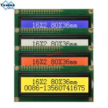 1602 16x2 LCD-Anzeigemodul I2C IIC-Platine I2C Kunststoff 3,3 V 5 V wählbar blau grün weiß roter Bildschirm HD44780 SPLC780D
