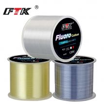 Żyłka wędkarska FTK 120m 0,2 mm-0,6 mm 7,15LB-45LB Proces obróbki powłoki fluorowęglowej Molekły