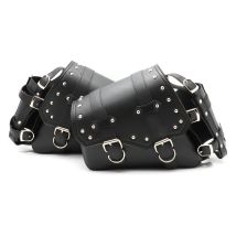 Links/Rechts Universal PU Leder Motorrad Sattel Seite Werkzeug Gepäck Taschen Sattel Taschen für Honda/Suzuki/Kawasaki/Yamaha