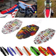 25 bunte Enduro Motocross Custom gerippter Sitzbezug Greifer Traktion Sitzpolster für Honda Kawasaki EXC XCF XR CRF 250 450