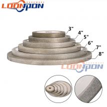 78-180mm Electroplated Flat Diamond Grinding Wheel Metal Milling Sharpener Grinder Accessories 10mm Thickness 150#