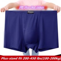 4Pcs Große Größe Unterwäsche Für Männer Plus Höschen Boxer Oversize Sexy Unterhosen Große Unterwäsche Lose Shorts 8XL 9XL 10XL 11XL 12XL13XL