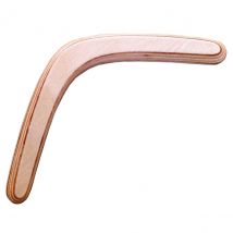 36x15cm Handmade Wooden UFO Boomerang Saucer Throw and Catch Flying Disc for Outdoor Games Lawn Toys