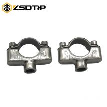 ZSDTRP 1 Paar Edelstahl Motorrad Rückspiegel Clamp Halter Für CJ-K750 KS750 K750 Ural Motorrad Teile
