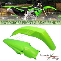 7 farben Grün Motocross Off Road MX Vorne und Hinten Fender Karosserie Kotflügel für Kawasaki KXF450 KLX250 KX250 KX450F KX250F KLX KX